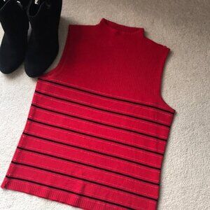 Sigrid Olsen Red Knit